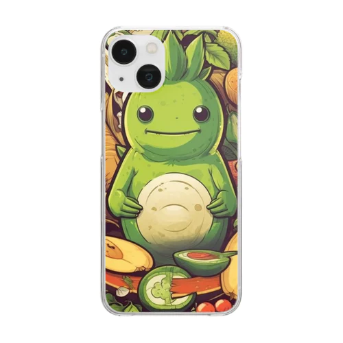 Kappa's Cucumber Cuisine2 Clear Smartphone Case