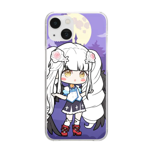 ヴァルキュゥべえちゃんスマホケース Clear Smartphone Case