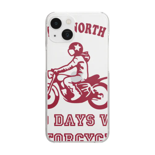 バイク日和(azuki) Clear Smartphone Case