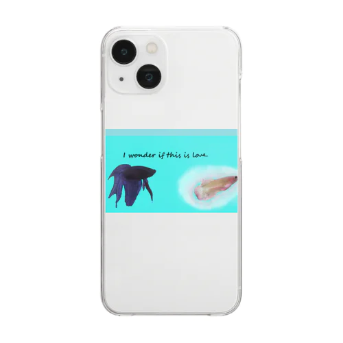 これが恋なのか・・・？ Clear Smartphone Case