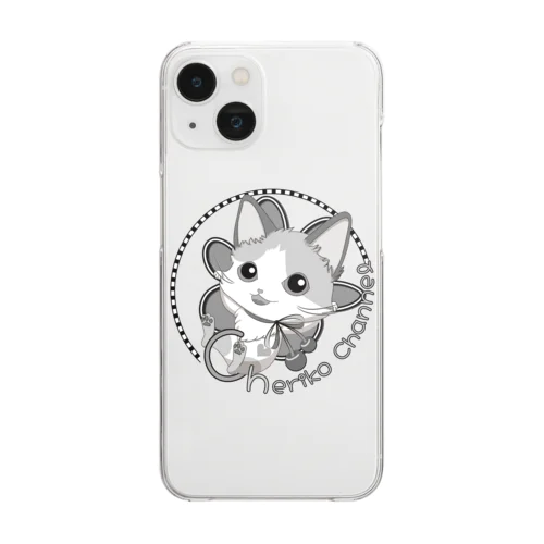 ちぇりにゃん Clear Smartphone Case