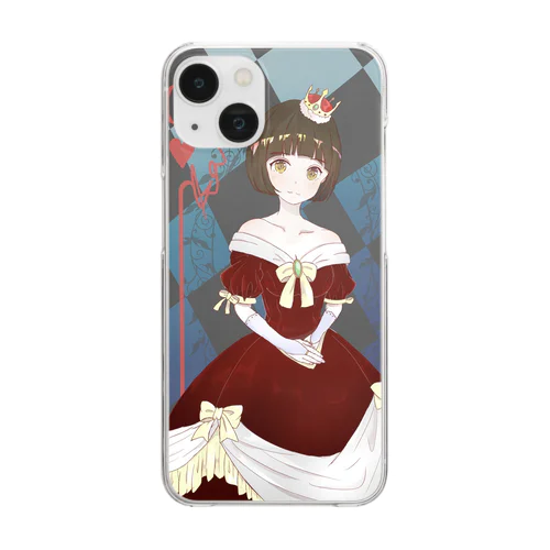 創作少女 王女様 Clear Smartphone Case