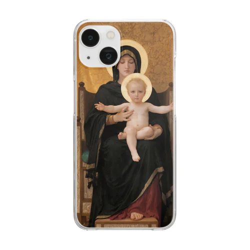 聖母子 / Virgin and Child Clear Smartphone Case