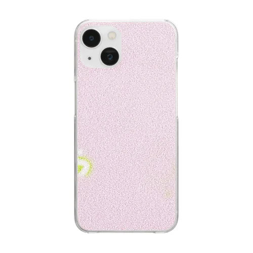 ポップでのんびりな感じのイラスト風加工写真 Clear Smartphone Case