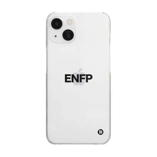 知らんけどアイテム_ENFP 広報運動家 Clear Smartphone Case