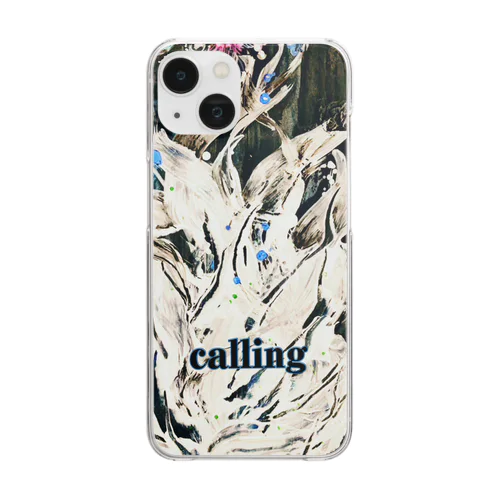 “calling(復刻 ver.)”お蔵入り版 Clear Smartphone Case