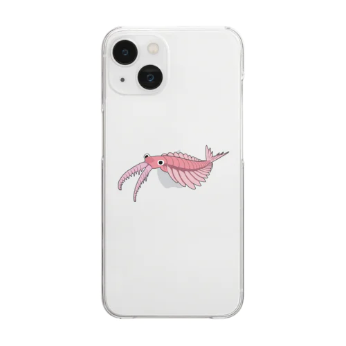 古生物　アノマロカリス2 Clear Smartphone Case