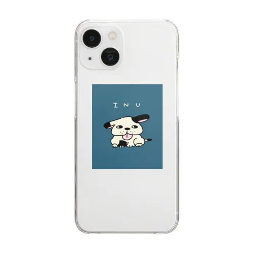 かわいいINU Clear Smartphone Case