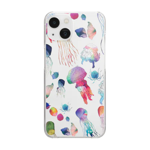 jellyfishちゃん Clear Smartphone Case