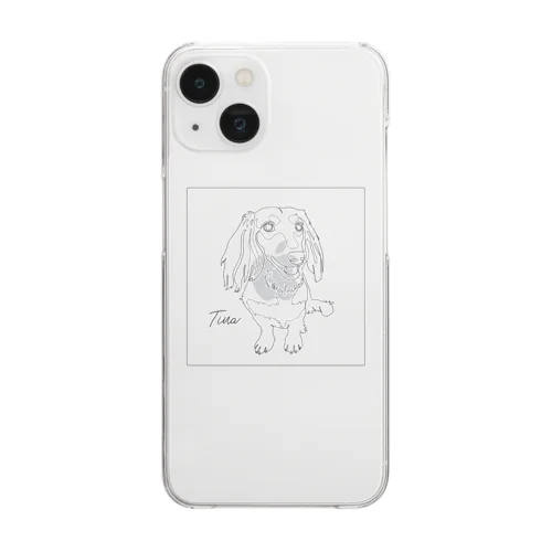 ティナちゃん Clear Smartphone Case