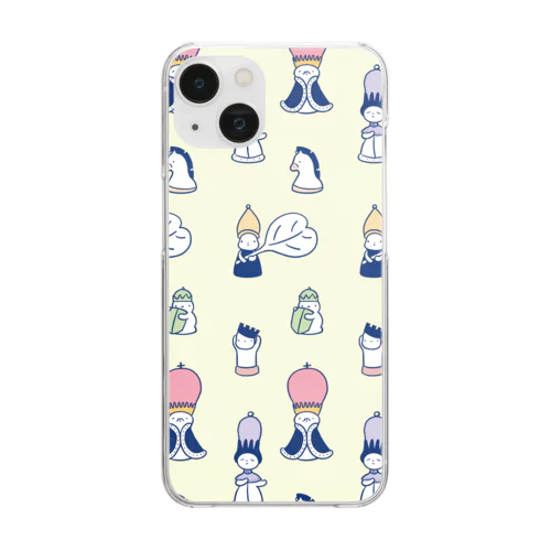 Yes Queen Smart Phone Case クリアスマホケース