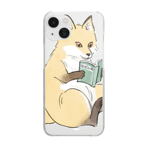 YAMAKOWAグッズ（きつね） Clear Smartphone Case