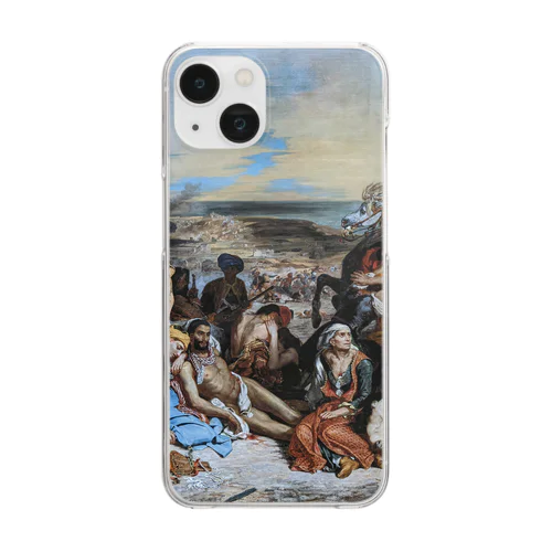 キオス島の虐殺 / The Massacre at Chios Clear Smartphone Case