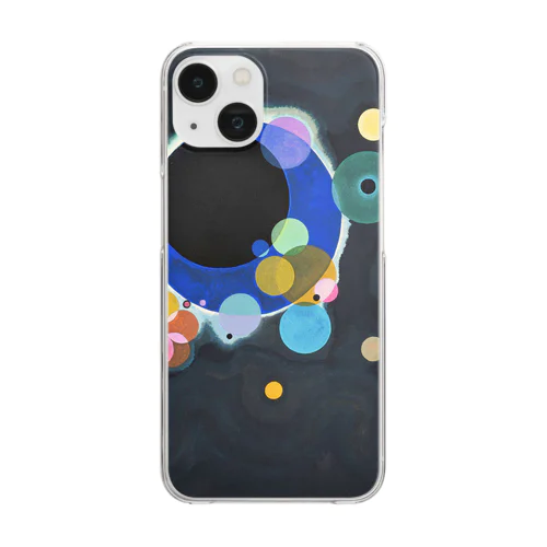 いくつかの円 / Several Circles Clear Smartphone Case