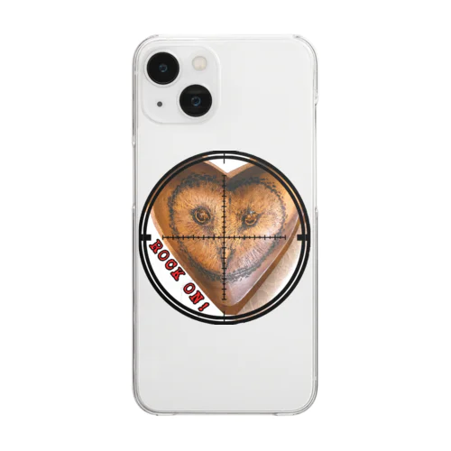 LOCK ON! OWL Clear Smartphone Case