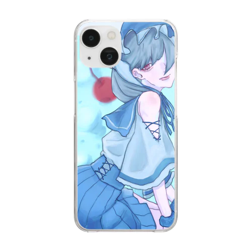 セーラーロリータ各種スマホケース Clear Smartphone Case