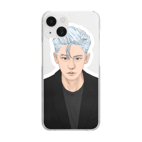 EXO PARK CHANYEOL fanart  Clear Smartphone Case