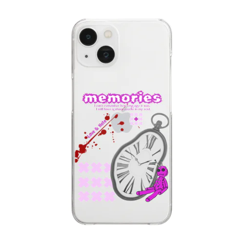 memories Clear Smartphone Case