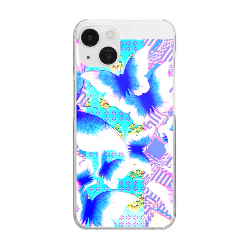 🦋🌈🦋新世界バタフライエフェクト🦋🌈🦋 Clear Smartphone Case