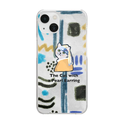 ねこにパール　NEW Clear Smartphone Case