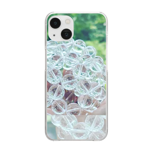 おひさまフラーレンかがやき Clear Smartphone Case