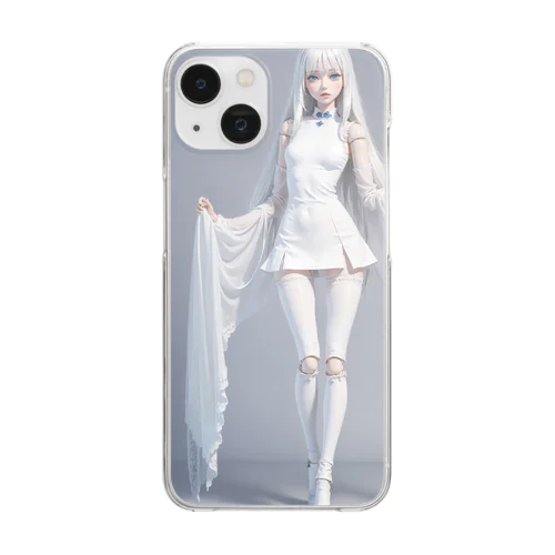 スマホケース（フィギュア風ルミカ） Clear Smartphone Case