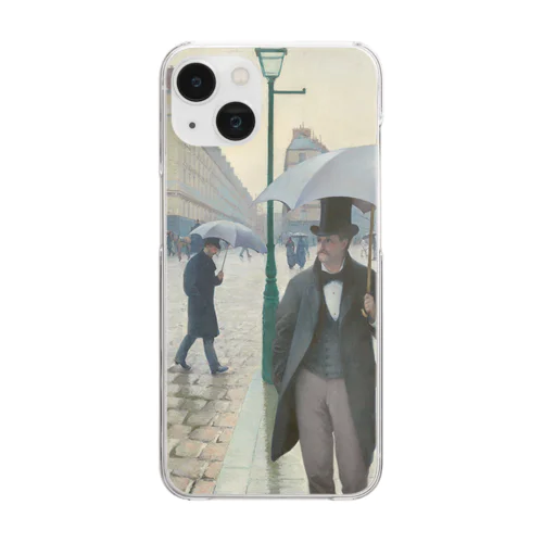 パリの通り、雨 / Paris Street; Rainy Day Clear Smartphone Case