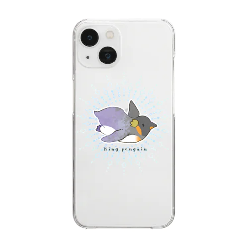 キングペンギンちゃん Clear Smartphone Case