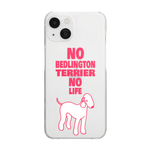 NO ベド NO LIFE 5 Clear Smartphone Case