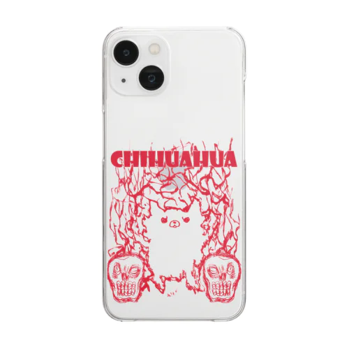 CHIHUAHUA METAL Clear Smartphone Case