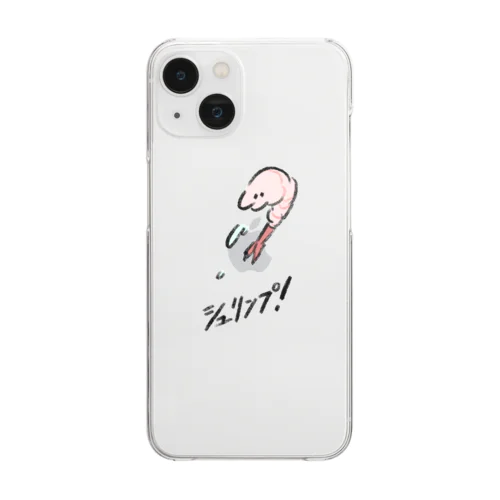 シュリンプ！ Clear Smartphone Case