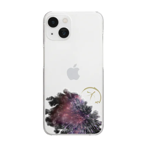 Fireworks for memorial. Clear Smartphone Case