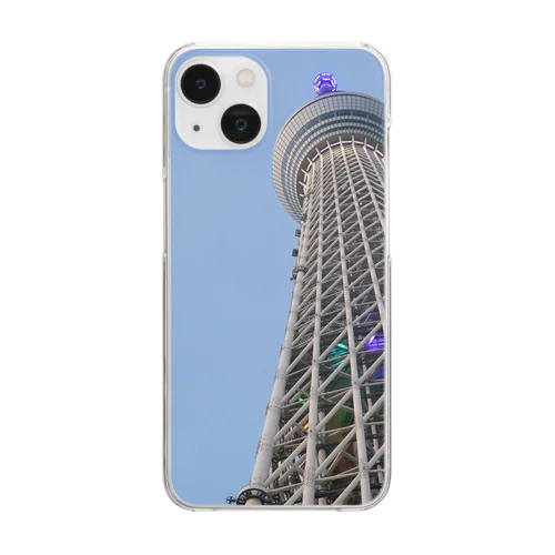 スカイツリー Clear Smartphone Case