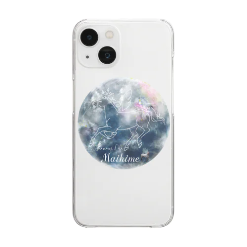 Shining Life Maihime. by Horse Support Center Clear Smartphone Case