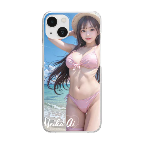 Summer Pink! Clear Smartphone Case