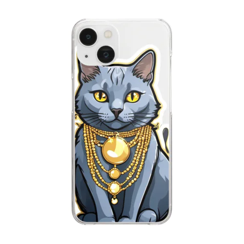 ドン・キャット婦人 Clear Smartphone Case