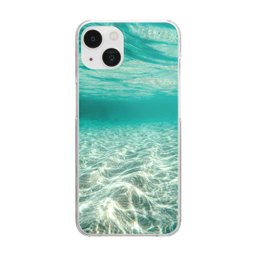 #1 楽園の海 / 小笠原諸島・南島 Clear Smartphone Case