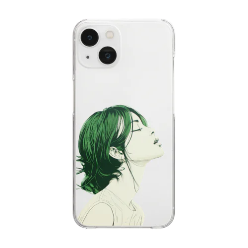 NeoLine Profiles_001 Clear Smartphone Case