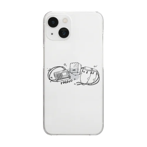 がっきとともに Clear Smartphone Case