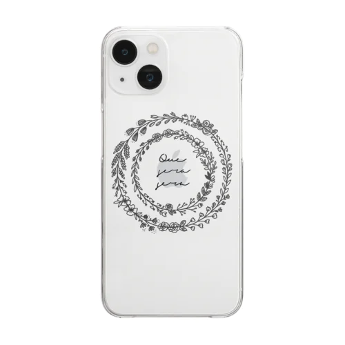 Que sera sera Clear Smartphone Case