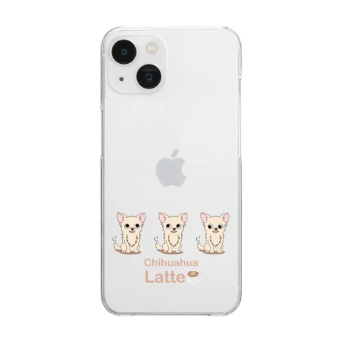 ch-latte5 Clear Smartphone Case