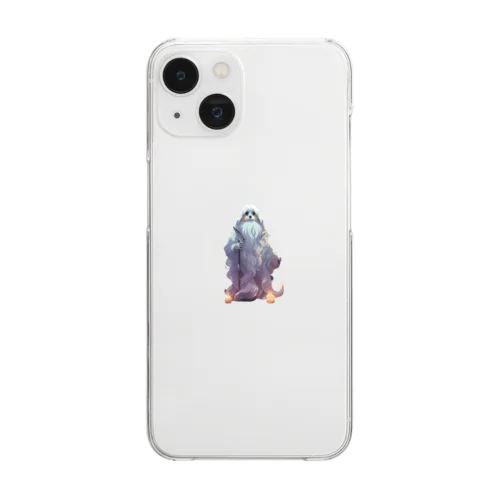 おば犬 Clear Smartphone Case