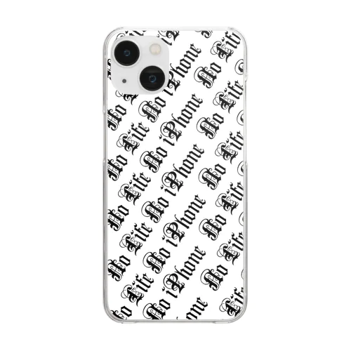 No Life No iPhone Clear Smartphone Case