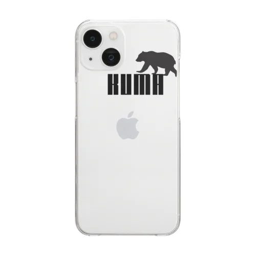 KUMA（クーマ） Clear Smartphone Case