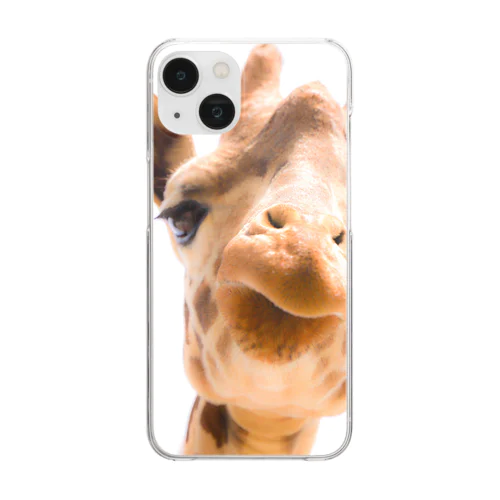 Giraffe Clear Smartphone Case