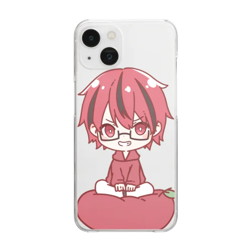 ミニキャラ紅くんグッズ Clear Smartphone Case