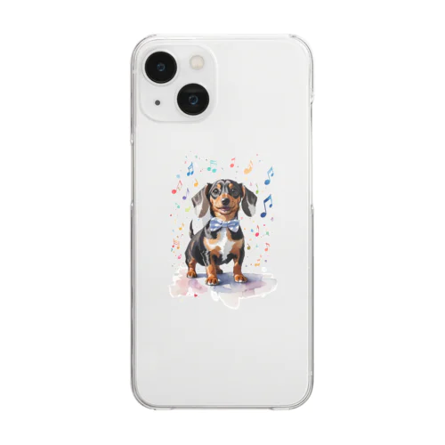 MUSIC TOBBY Clear Smartphone Case