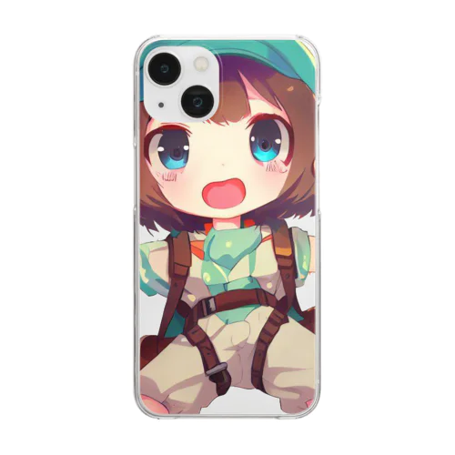 クライム Clear Smartphone Case