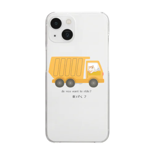 わんちゃん運転手 Clear Smartphone Case