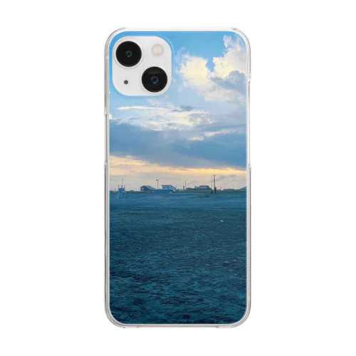 九十九里浜　浜辺 Clear Smartphone Case